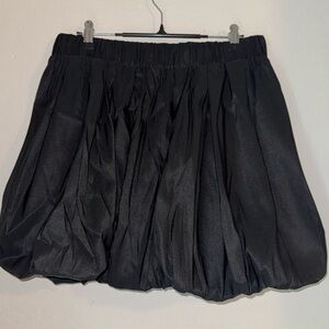 A new day Black bubble skirt